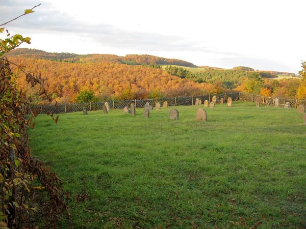 Der jüdische Friedhof in Hundsbach (Kreis Bad Kreuznach)